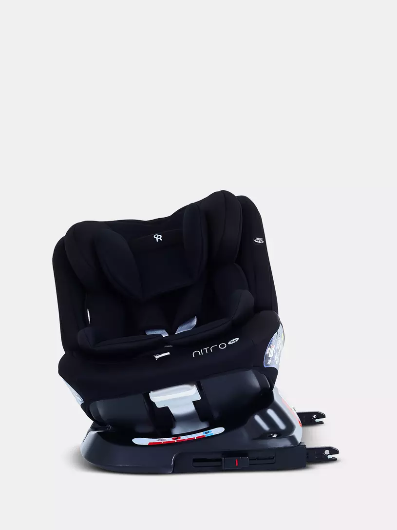 Автокресло Rant Nitro new isofix группа 0/1/2/3 (0-36 кг) Black