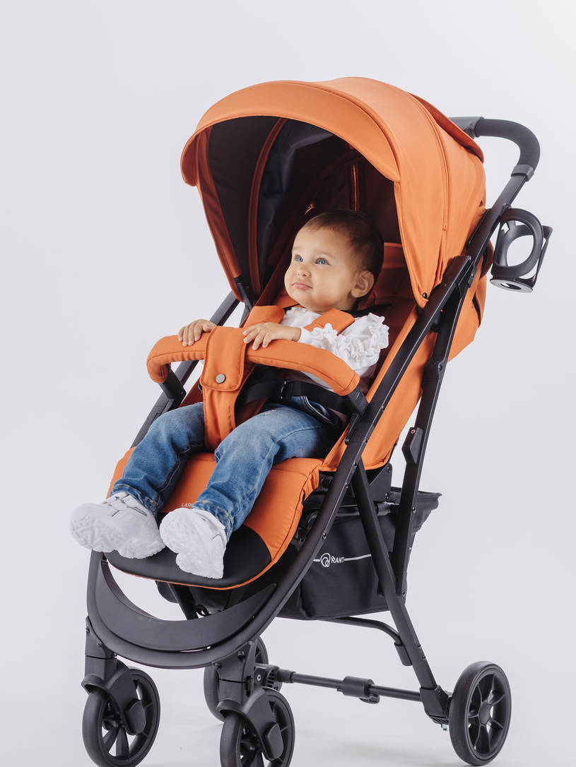 Коляска прогулочная Rant Largo 2024 Orange brown