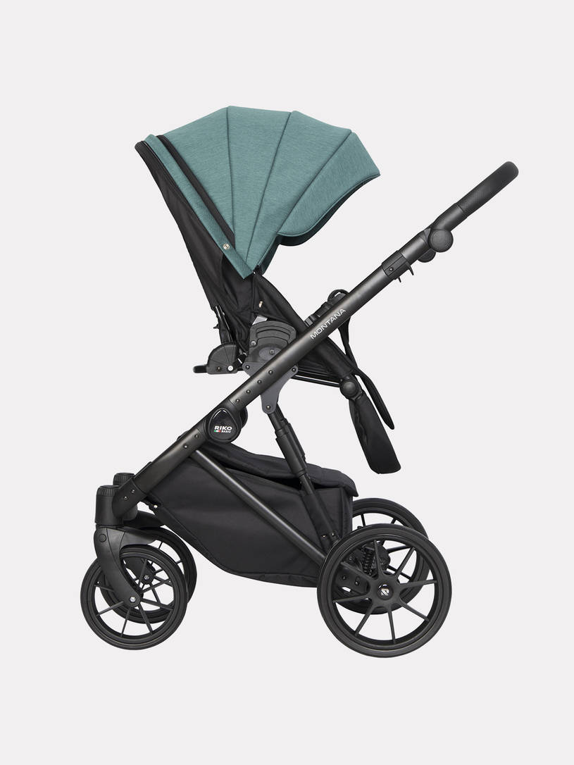 Коляска 2 в 1 Riko Basic Montana 06 изумруд