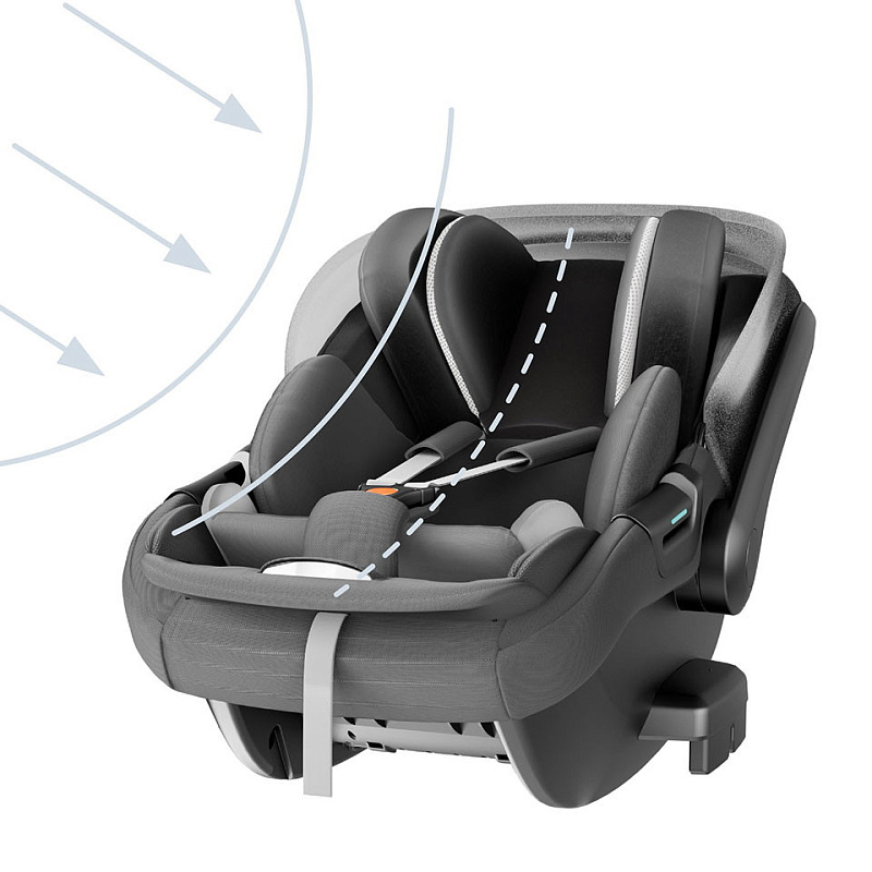 Автокресло Inglesina Darwin Infant Recline (0-13 кг), Satin Grey