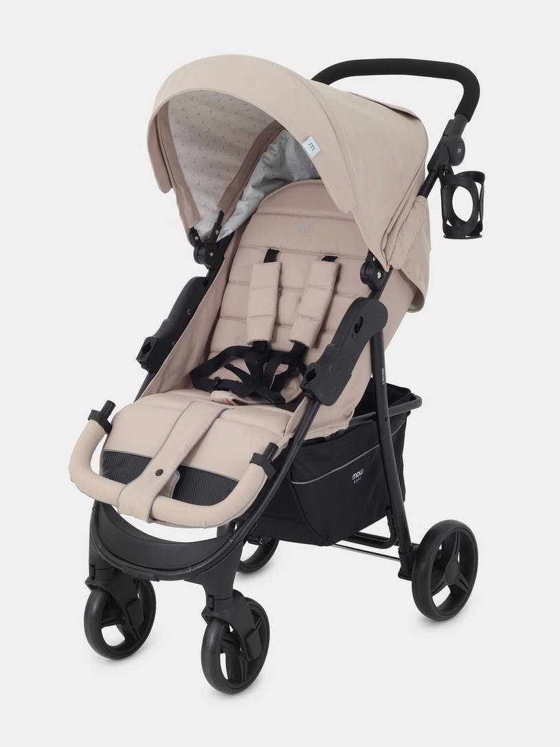 Коляска прогулочная Mowbaby Cross 2024 beige