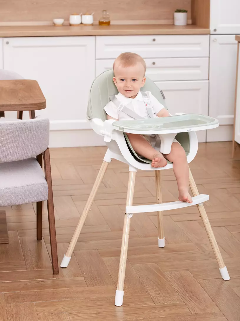 Стульчик для кормления Mowbaby Crispy green