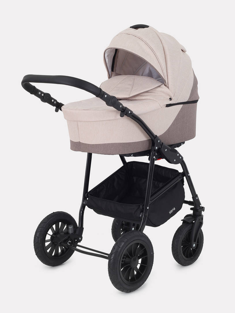 Коляска Rant Siena 2024 09 коричневый-бежевый