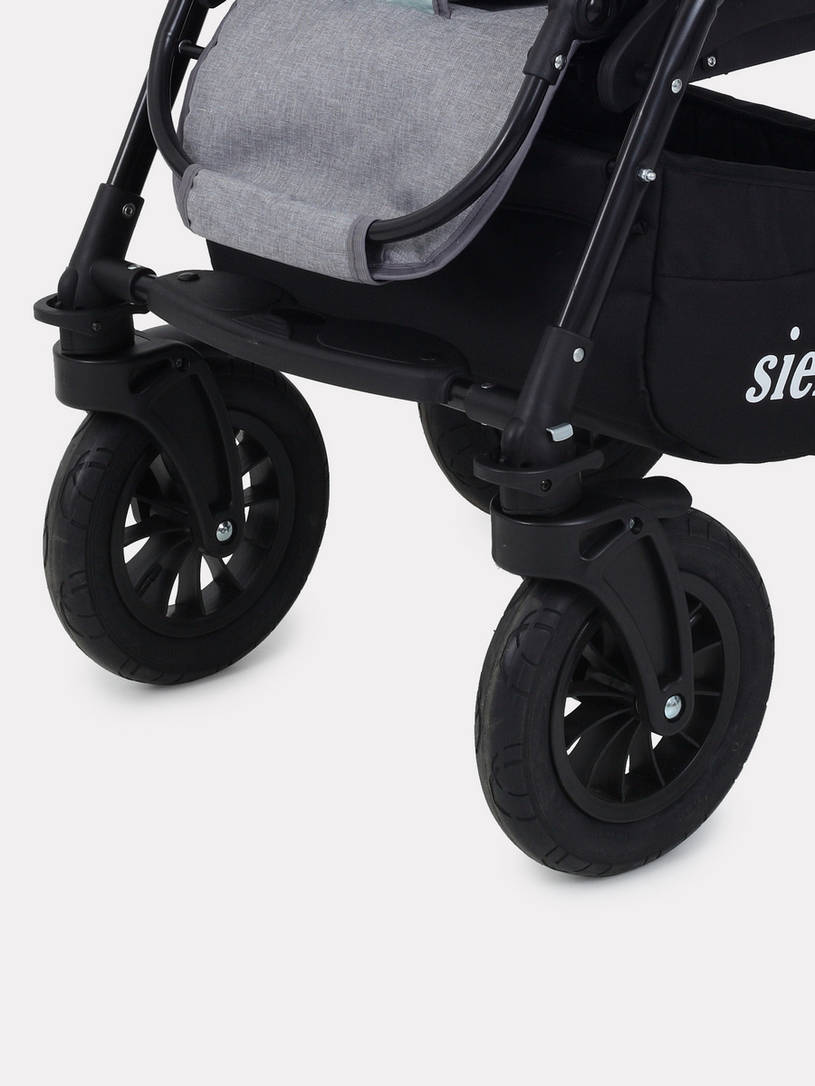 Коляска 2 в 1 Rant Siena 08 серый-ментоловый