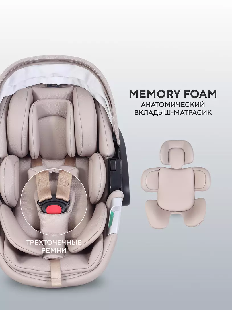 Автокресло Rant Aster Zero (40-87см) Beige