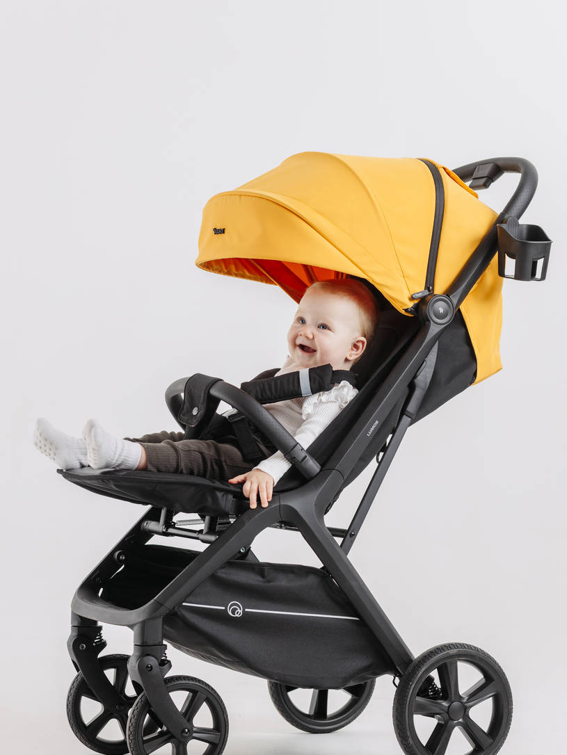 Коляска прогулочная Rant Lumos Amber yellow