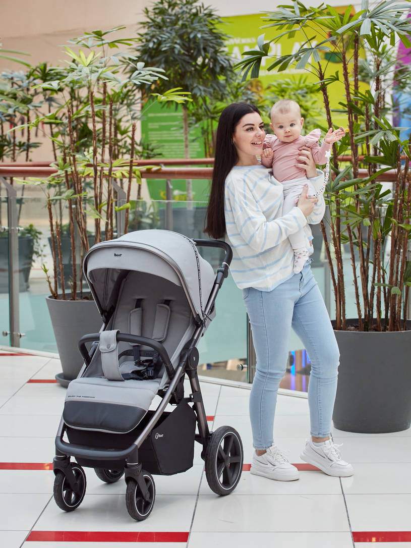 Коляска прогулочная Rant Caspia 2.0 Grey