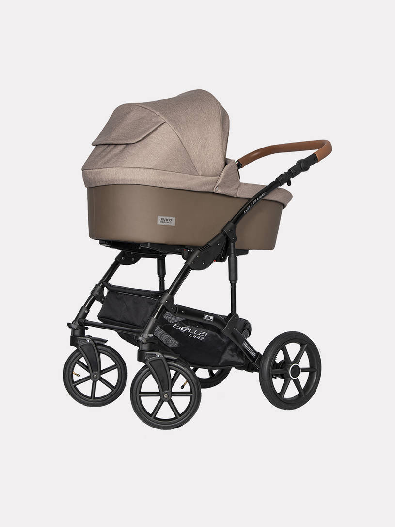 Коляска 3 в 1 Riko Basic Bella Life 05 mokka