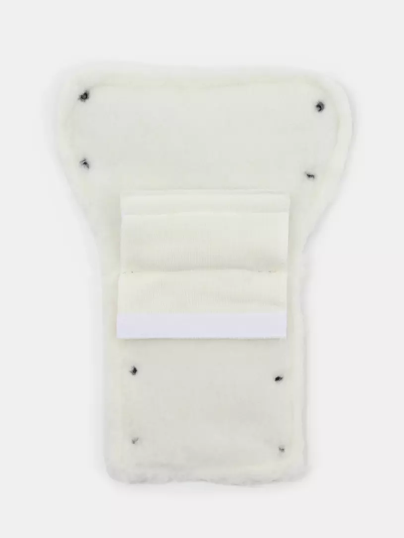 Муфта-варежки для рук на коляску Топотушки серый