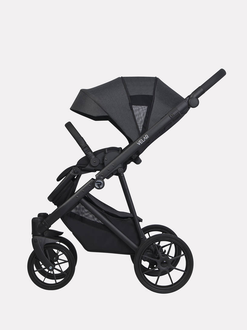 Коляска 2 в 1 Riko Velar 04 Coal