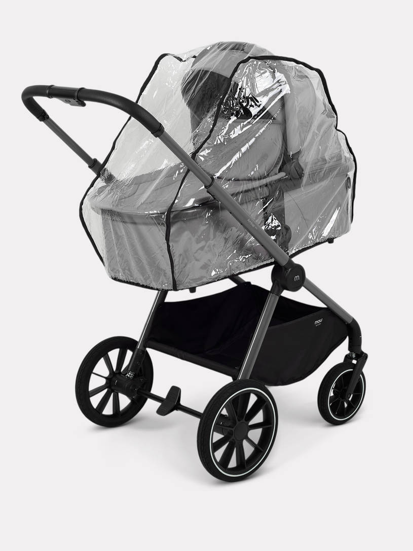 Коляска 2 в 1 Mowbaby Amber PRO Moon grey