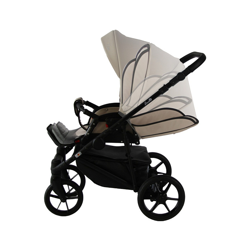 Детская коляска Sevillababy Tisso 2 в 1 латте экокожа