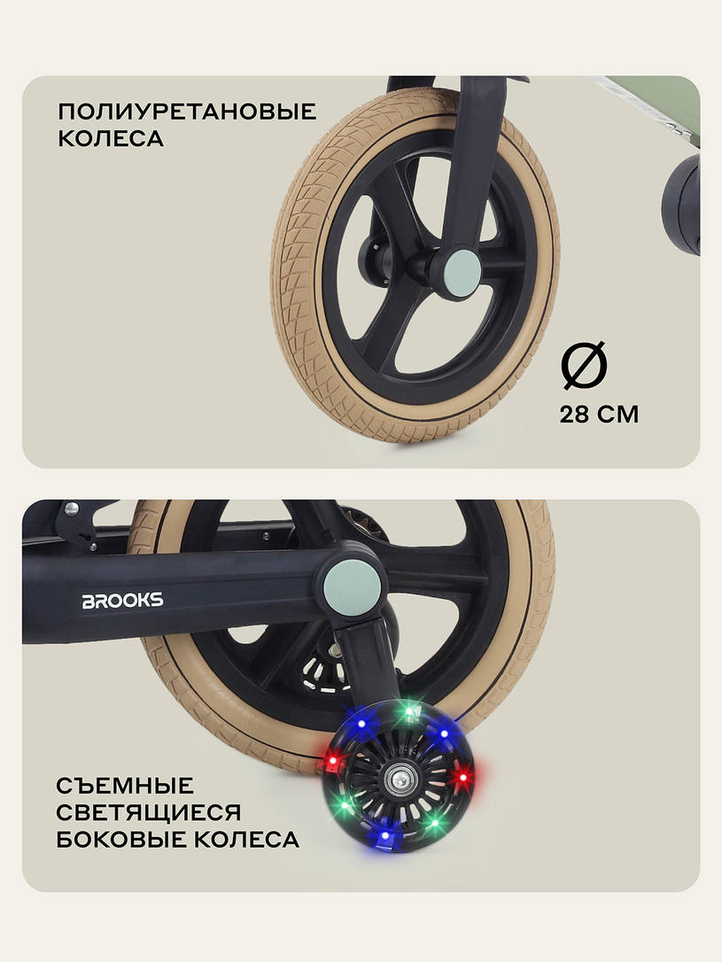 Велосипед-трансформер Rant Brooks 12 фисташковый