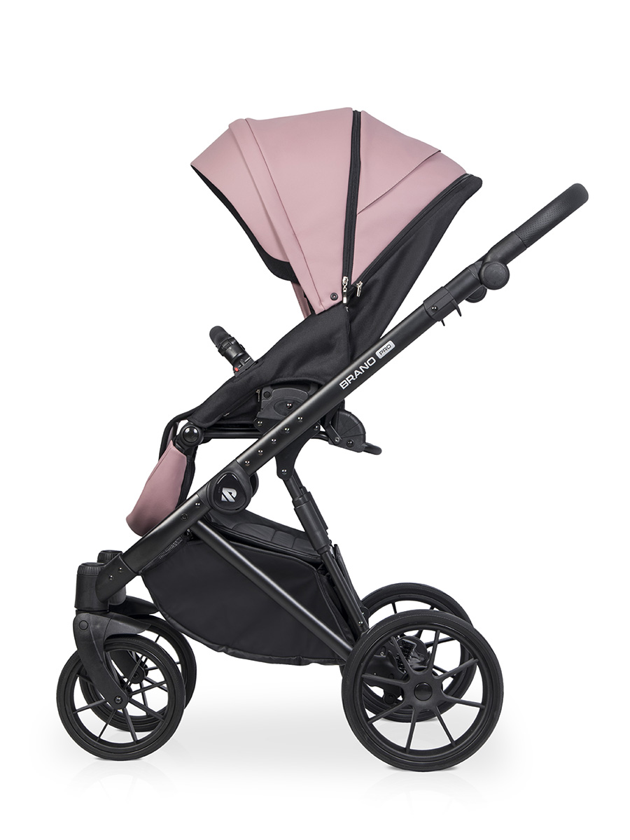Коляска 3 в 1 Riko Brano Pro, 03 Energy pink