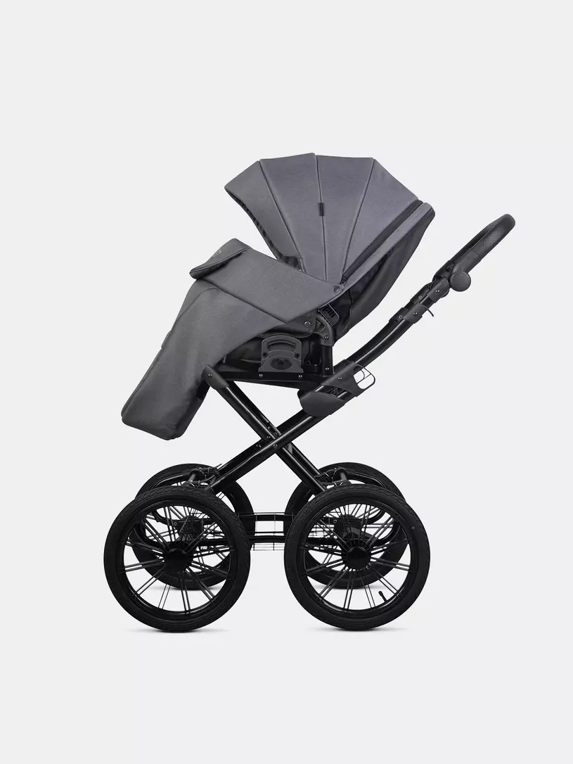 Коляска 2 в 1 Riko Basic Montana X Prestige 04 графит
