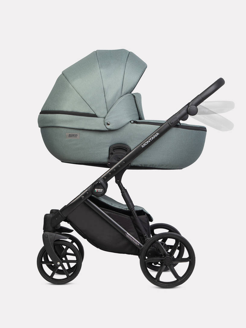 Коляска 2 в 1 Riko Basic Montana 2025 51 Green
