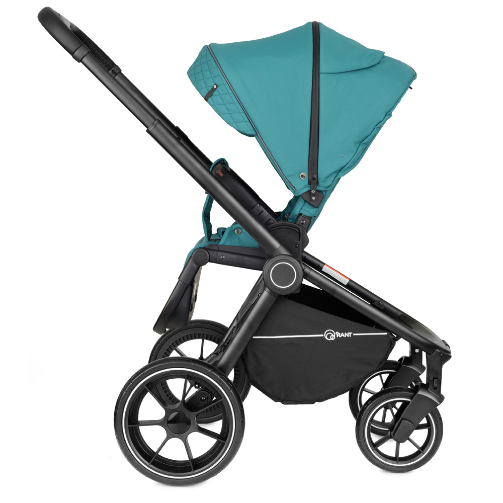Коляска 3 в 1 Rant Senso Deep Malachite бирюзовый