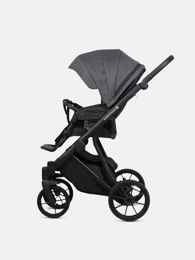 Коляска 2 в 1 Riko Basic Montana X 53 Dark grey