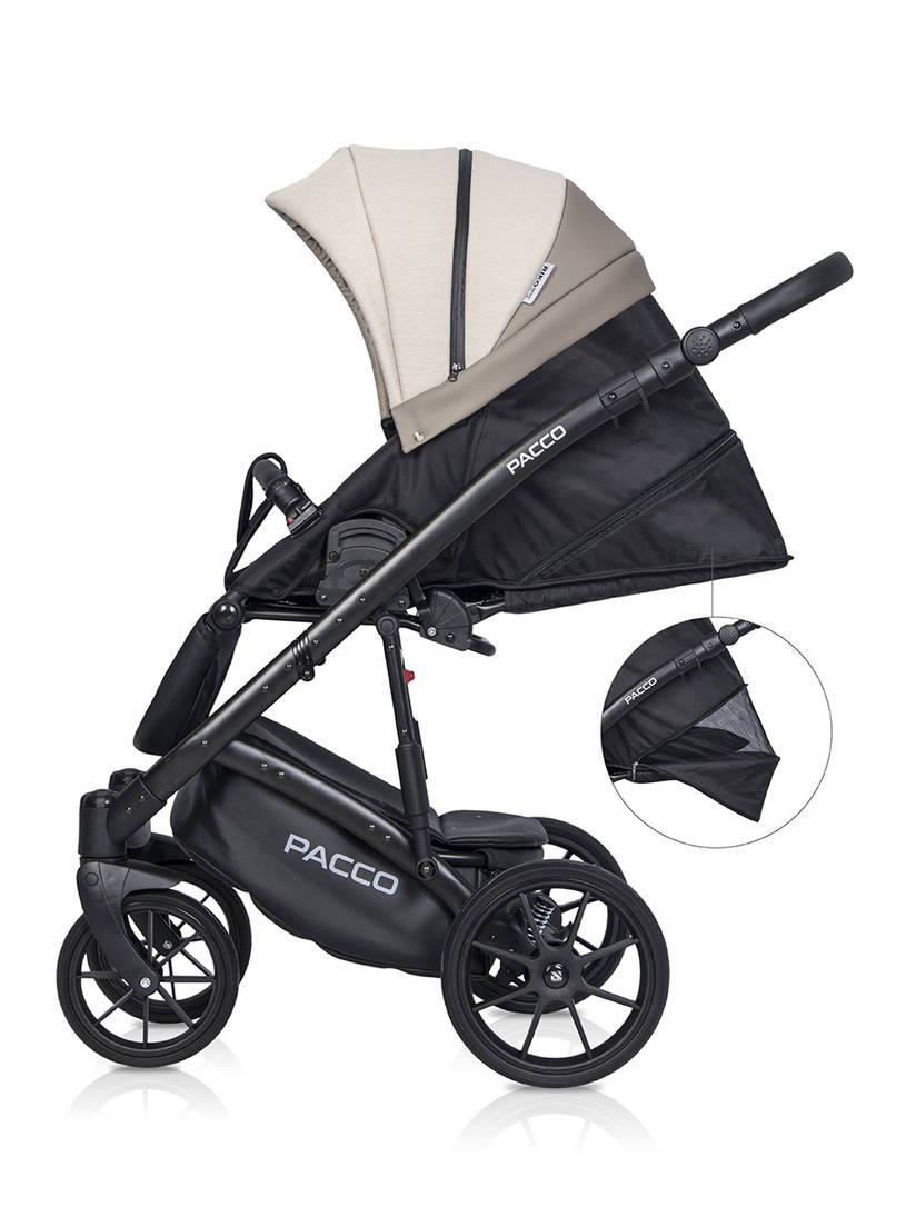 Коляска 2 в 1 RIKO BASIC PACCO 06 Latte