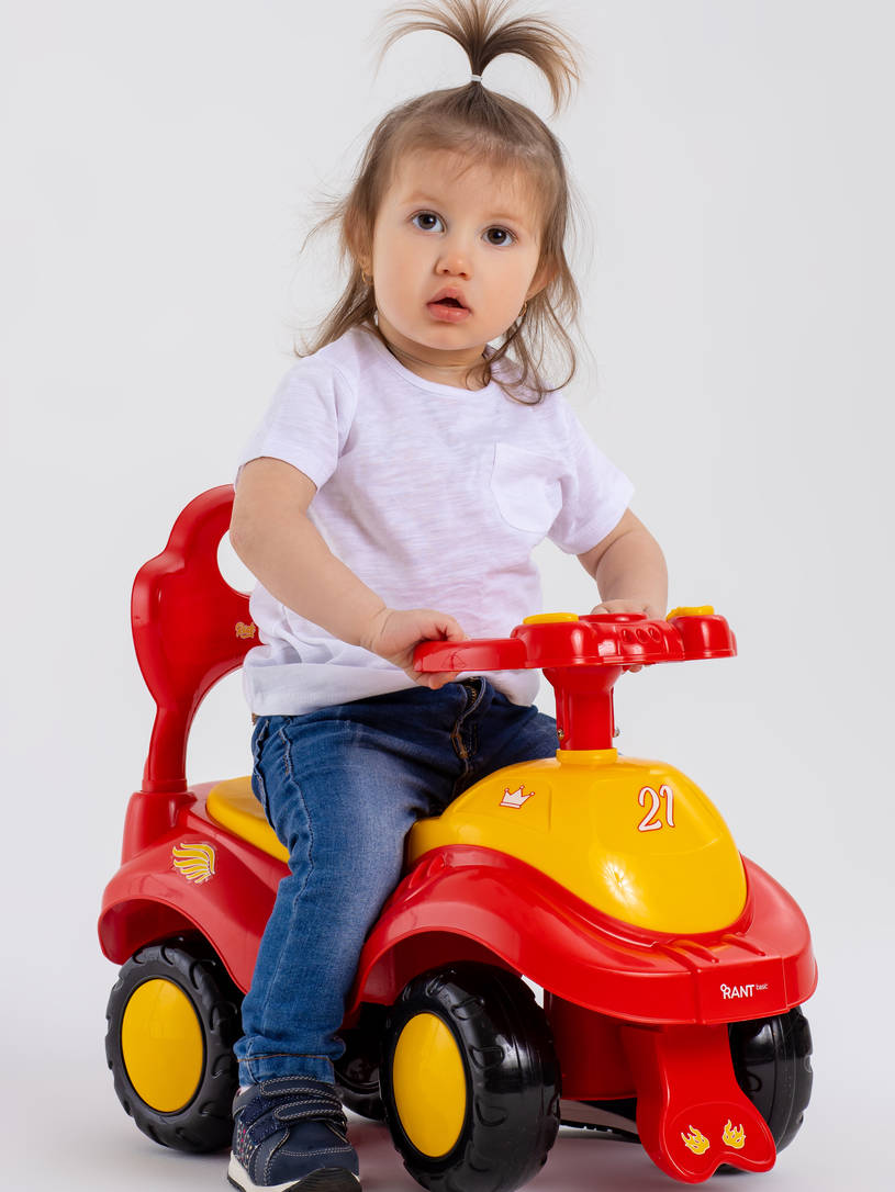 Машинка-каталка Rant Basic Ferry Red