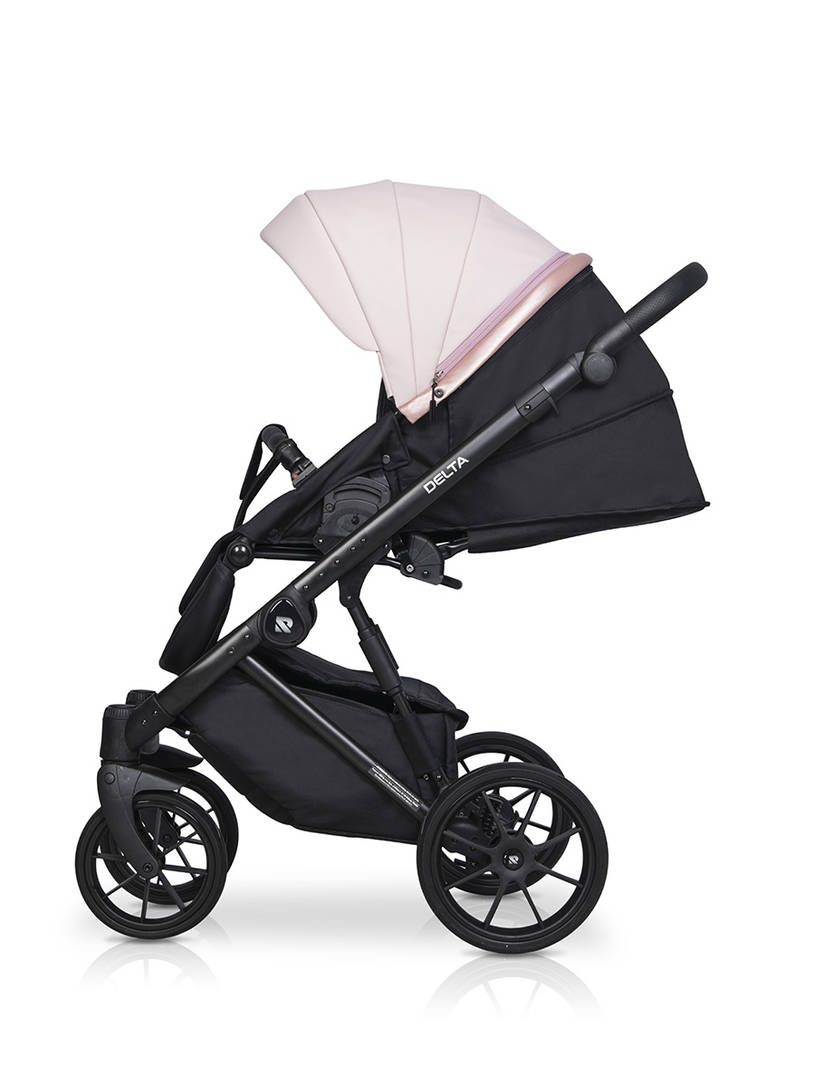 Коляска 2 в 1 RIKO BASIC DELTA ECCO 14 Rose