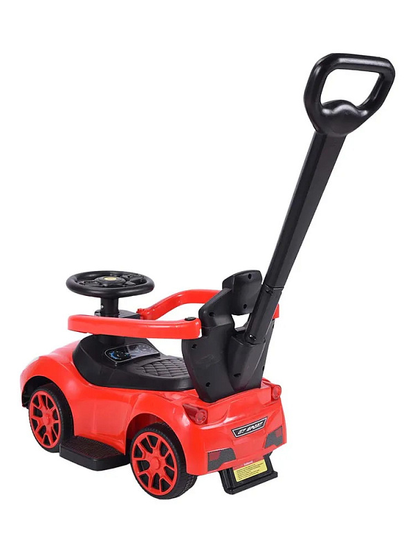 Детская каталка Sevillababy GT Sport 3 в 1 с ручкой BC608P red/красный