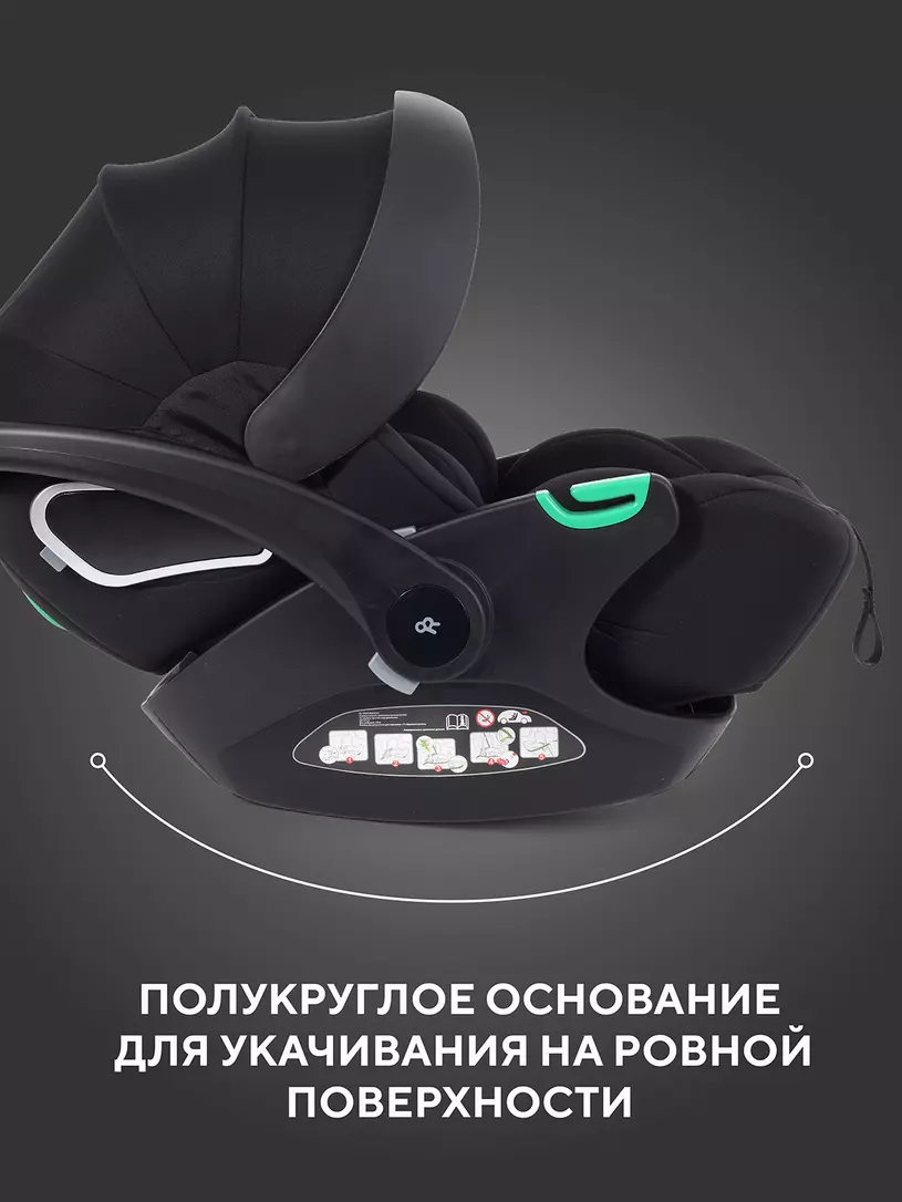 Автокресло Rant Evomax (40-87см) Black