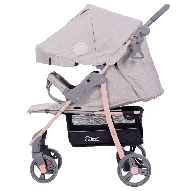 Прогулочная коляска Rant Kira Trends, цвет: серо-розовый