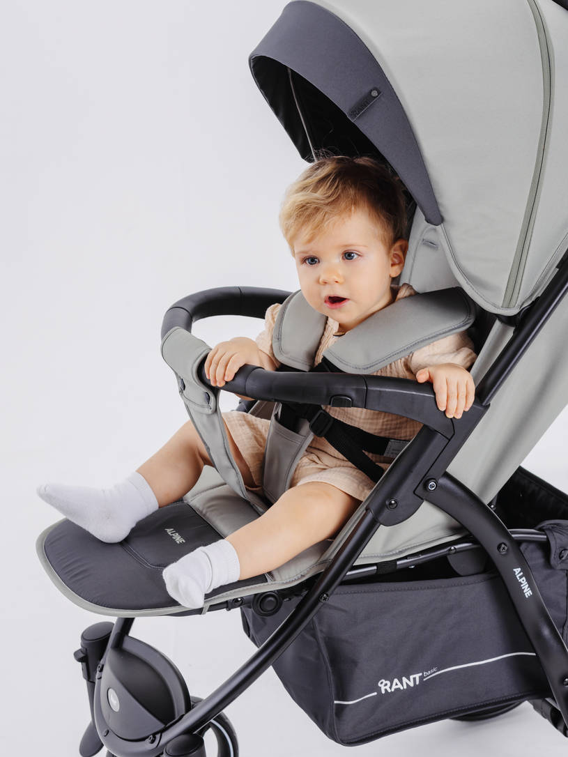 Коляска прогулочная Rant Basic Alpine EVA 2024 green