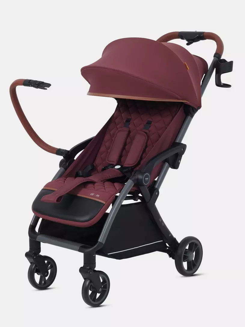 Коляска прогулочная Mowbaby Atom Cherry