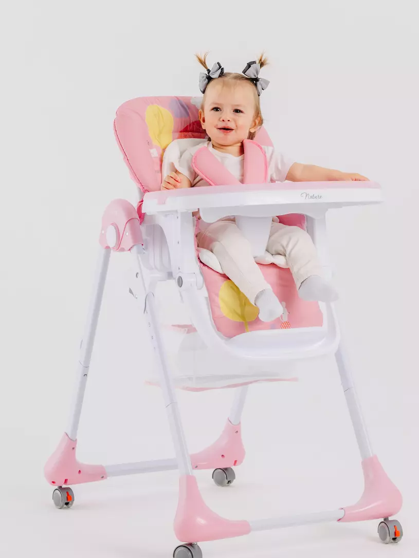 Стульчик для кормления Rant Nature pink