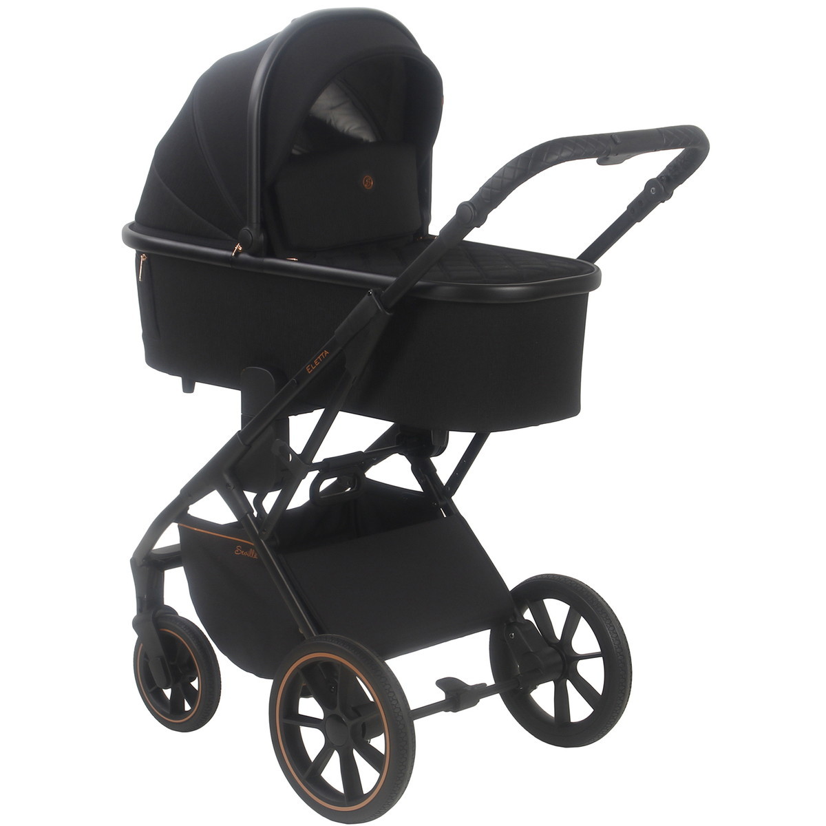 Детская коляска Sevillababy Eletta 2 в 1 Night Black