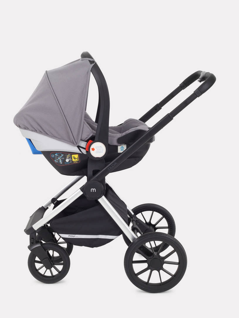 Коляска 3 в 1 Mowbaby Tilda Grey