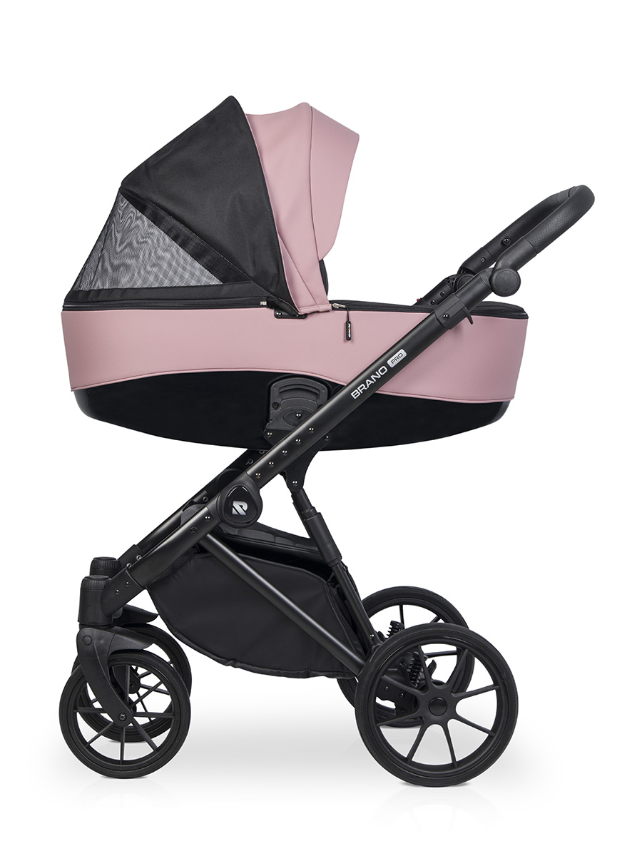 Коляска 3 в 1 Riko Brano Pro, 03 Energy pink