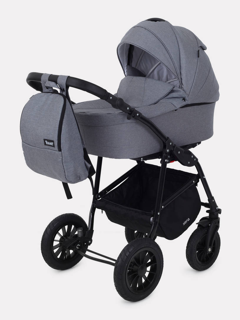 Коляска 2 в 1 Rant Siena 2024 07 серый