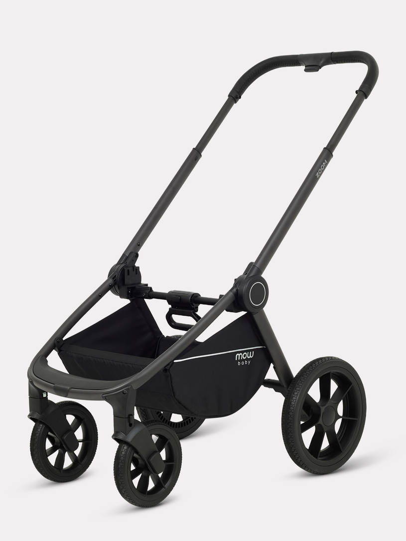 Коляска 2 в 1 Mowbaby Zoom PU Shine brown
