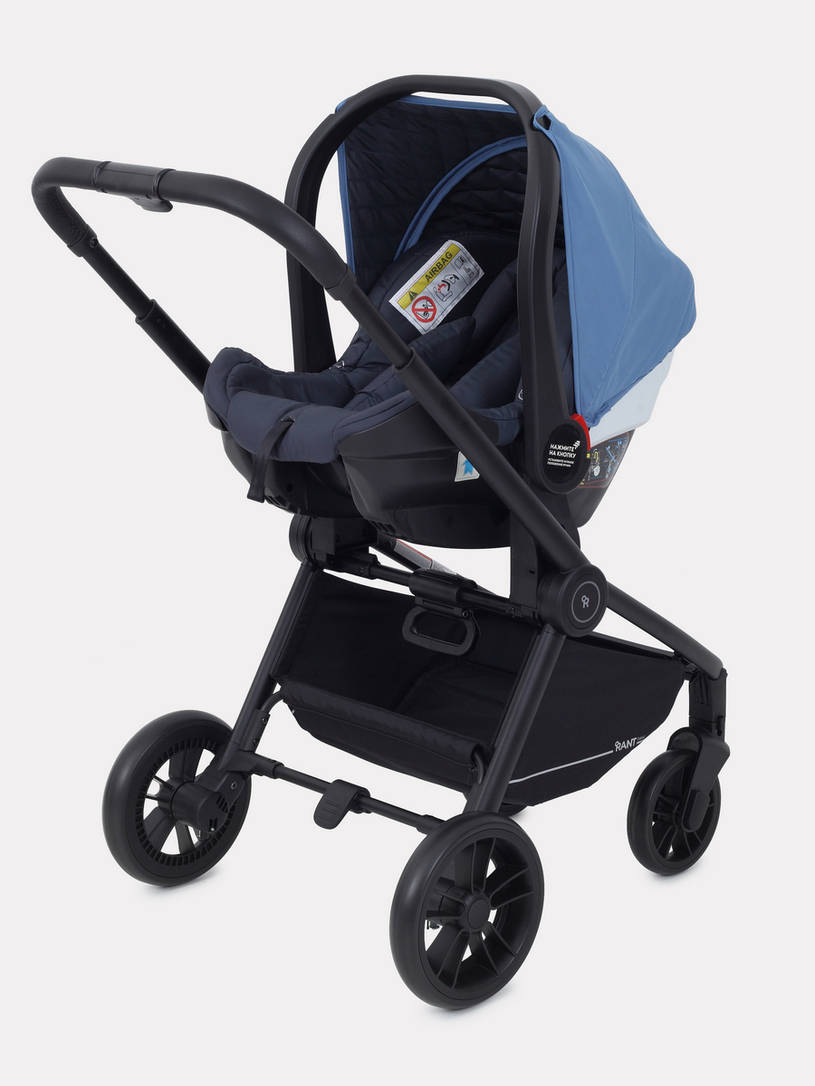 Коляска 3 в 1 Rant Basic Energy Blue