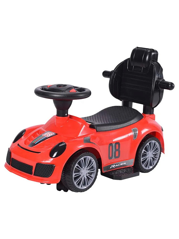 Детская каталка Sevillababy Racer 3 в 1 с ручкой 8189 red/красный