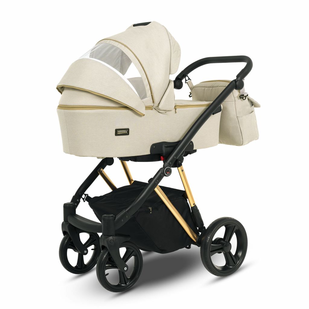 Коляска 2 в 1 Camarelo Faro, Светло-бежевый меланж