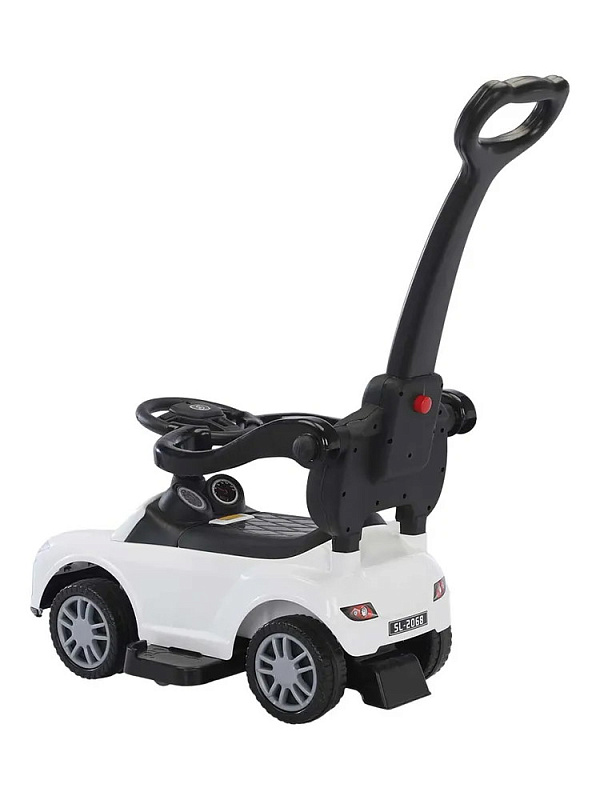 Детская каталка Sevillababy Daytona SL 3 в 1 с ручкой 2068-A white/белый