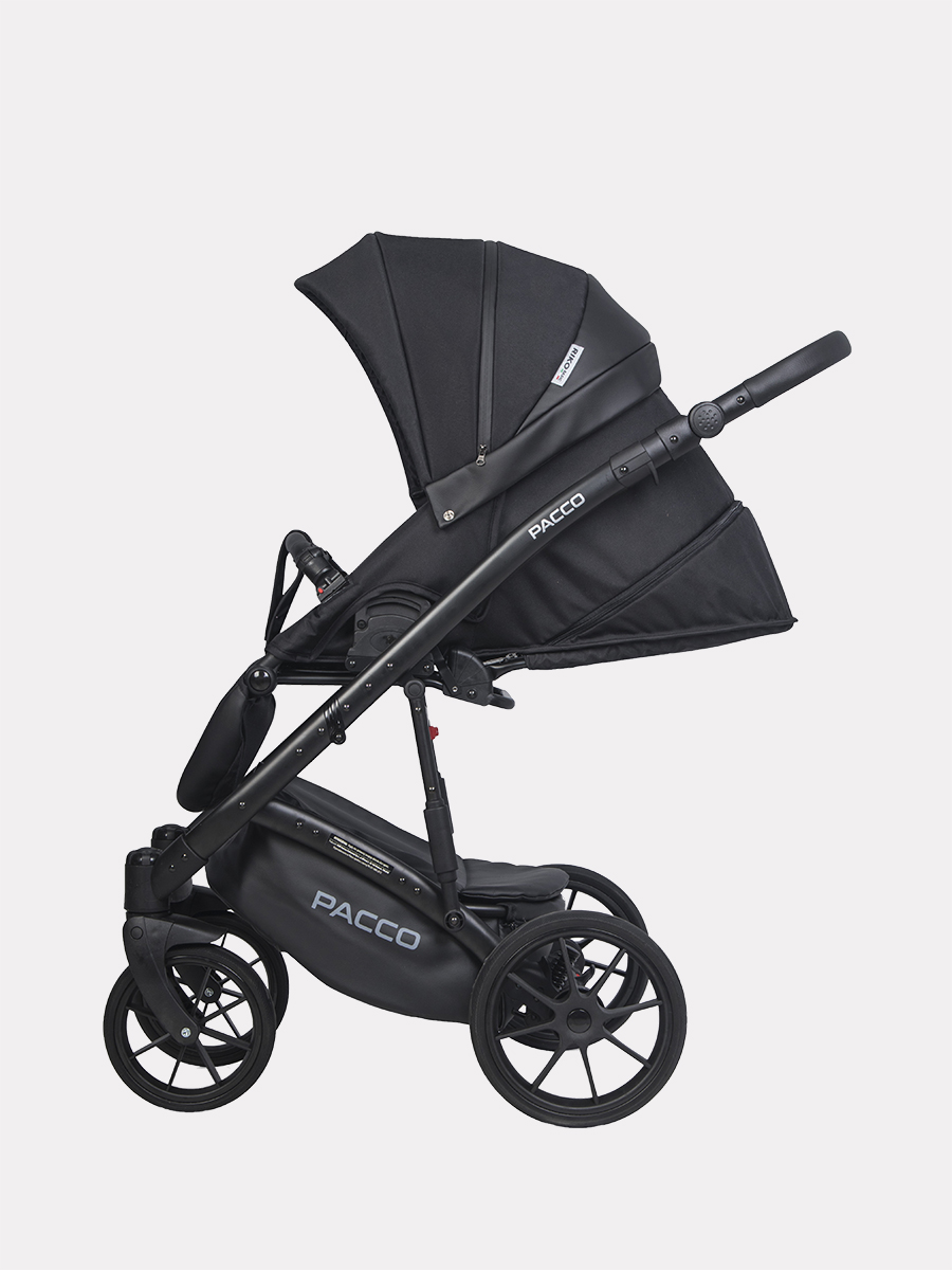Коляска 3 в 1 RIKO BASIC PACCO 09 Black