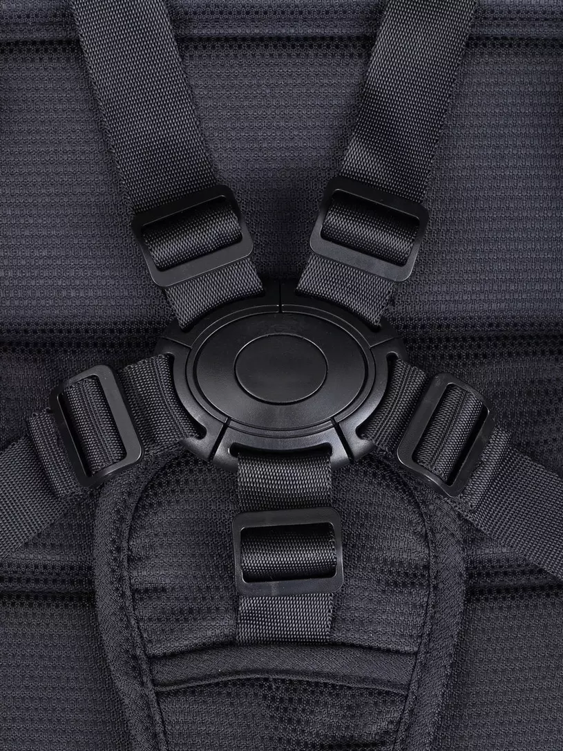 Коляска 3 в 1 Mowbaby Zoom Silver 2025 black