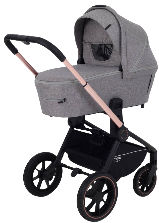 Коляска 3 в 1 MOWBaby ZOOM PU RA087 Gold Beige