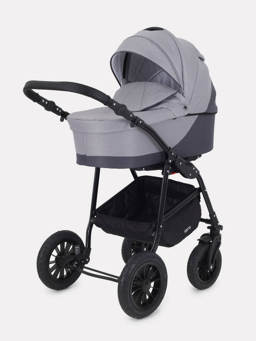 Коляска Rant Siena 2024 02 темно-серый - светло-серый