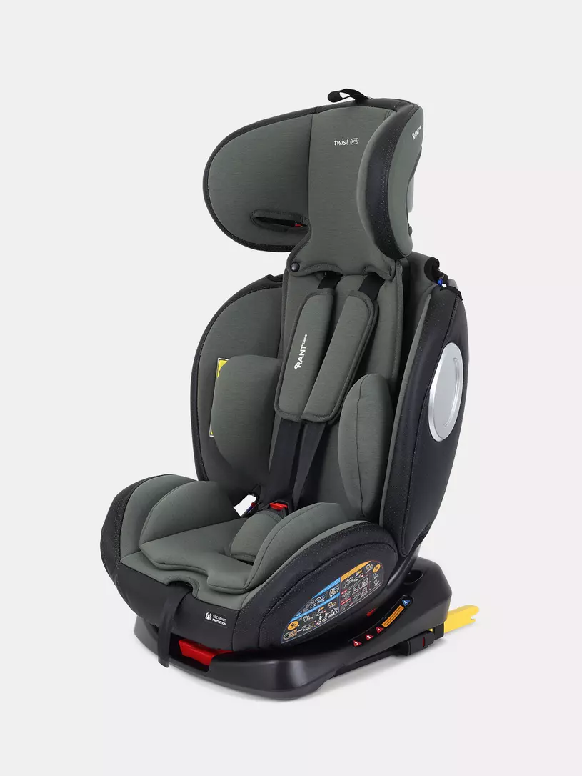 Автокресло Rant Basic Twist Pro Isofix 0/1/2/3 (0-36 кг) Green