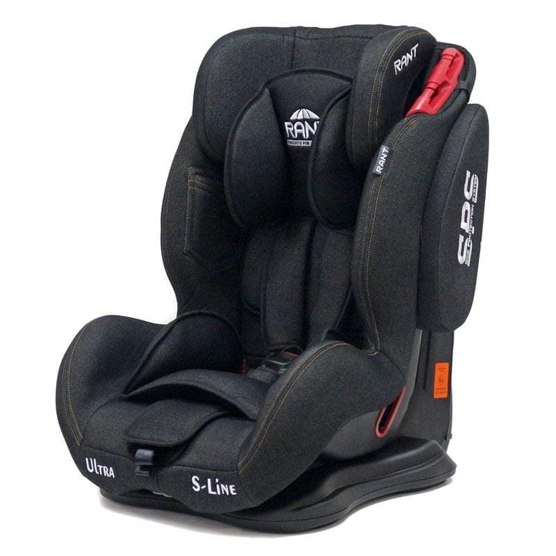 Автокресло Rant Ultra группа 1-2-3 (9-36 кг), цвет: черный джинс