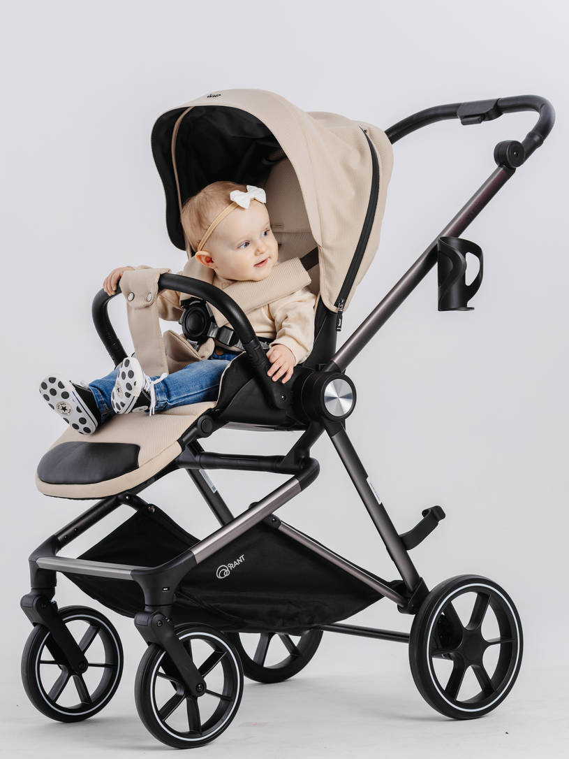 Коляска прогулочная Rant Atletic Beige