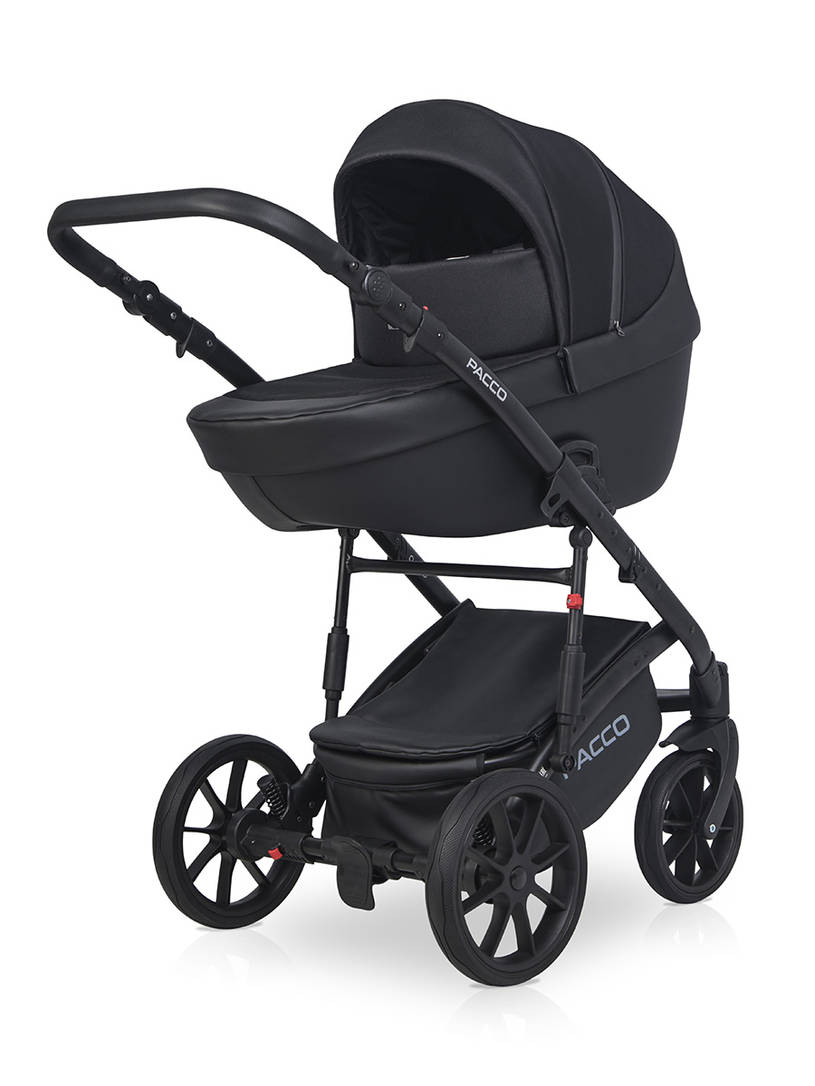 Коляска 2 в 1 RIKO BASIC PACCO 09 BLACK