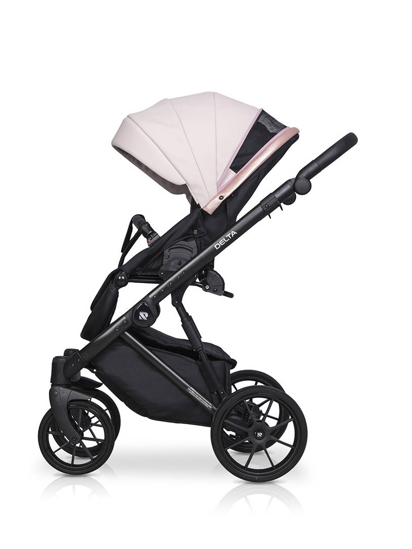 Коляска 2 в 1 RIKO BASIC DELTA ECCO 14 Rose