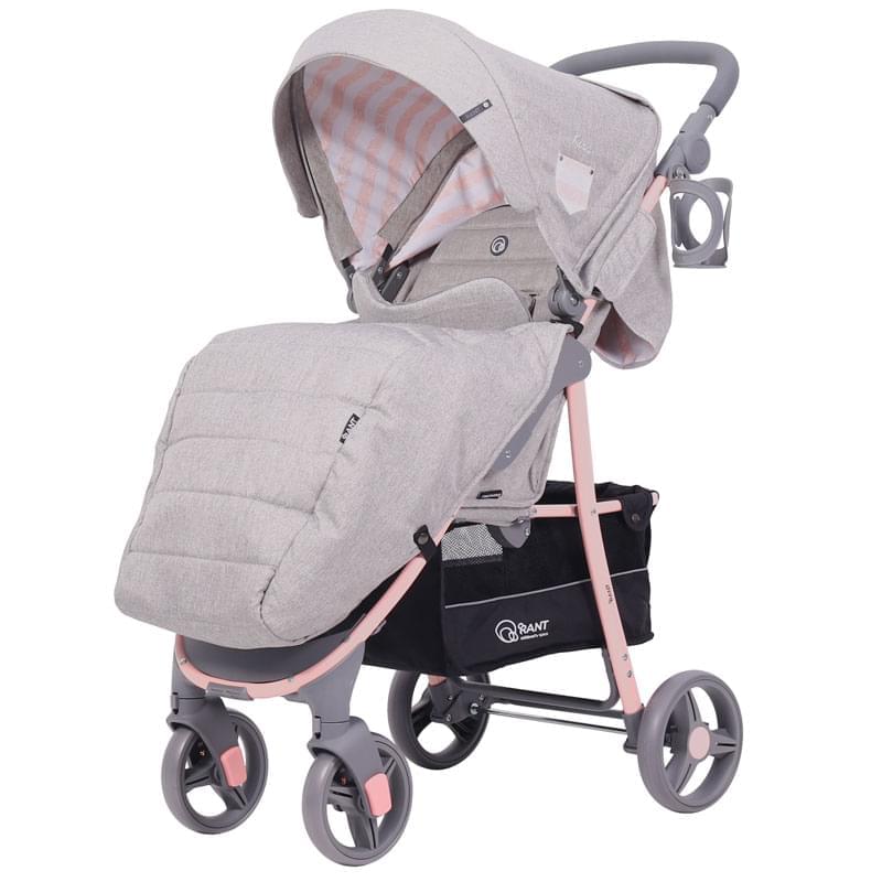Прогулочная коляска Rant Kira Trends, цвет: серо-розовый